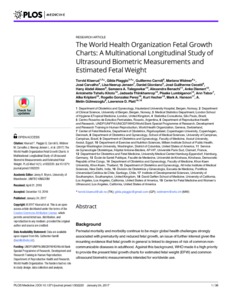 Ultrasound Fetal Growth Chart